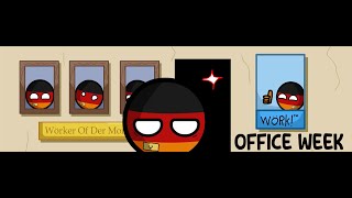 FNF Countryballs Week Office Week Funktioniert Kopfschmerzen Sauerkraut Teutophobia [upl. by Eimmit]