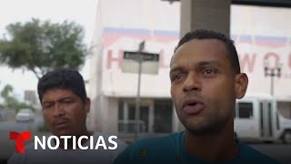 Venezolanos angustiados por la reanudación de deportaciones  Noticias Telemundo [upl. by Goltz]