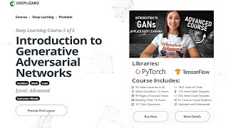 Intro to Generative Adversarial Networks GANs  New Course Release [upl. by Seabrook]