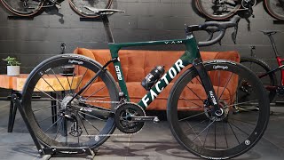 Custom Factor Ostro VAM Racing Green Lightweight THM DuraAce R9200 Carbon Ti DreamBuild [upl. by Murtha]