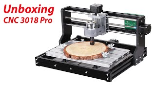 Unboxing CNC machine 3018 Pro [upl. by Runkel]