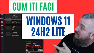 Cum Iti Faci WINDOWS 11 24H2 LITE  Mai SIMPLU Nu Se Poate [upl. by Hnad]