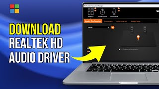 How to Download and Update Realtek HD Audio Driver on Windows 1011 with Realtek Audio Manager Incl [upl. by Navillus358]