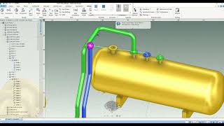 Parallel Routing in AVEVA E3D [upl. by Zannini66]