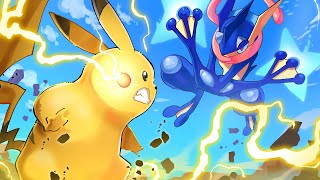 We Played The FUNNEST Pokemon Fighting Game EVER [upl. by Ahsekin]