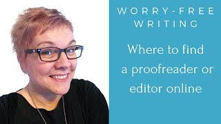 Where to find a proofreader or editor online [upl. by Dnalyram135]