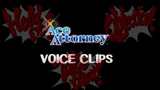 Ace Attorney  All Voice Clips as of 2020 Spoiler Warning [upl. by Eilssel726]