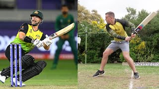 Iconic Moments Recreated Matthew Wade  ICC Mens T20 World Cup 2022 [upl. by Flint]