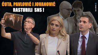 Skupština Ćuta Pavlović i Jovanović ućutkali Brnabićku pa potopili novog premijera za istoriju [upl. by Havelock225]