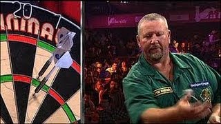 Worst Leg ever in History on Television Dartsfail Fleet VS Adams [upl. by Garrity]