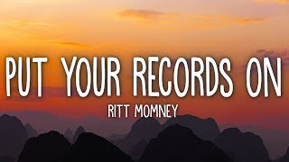 Ritt Momney  Put Your Records On Lyrics [upl. by Ehrman512]