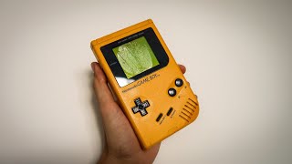 How To Fix Screen Burn on a DMG Game Boy  Polariser Replacement amp Clean [upl. by Nairbo544]