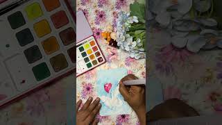 Blooming grace simple tulip watercolor tutorial flowervarieties [upl. by Atteval]