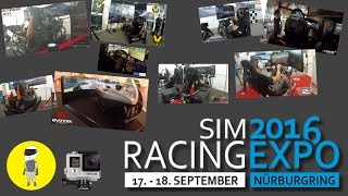 SimRacing Expo 2016  Best Simulators amp Simulations GoPro [upl. by Atnicaj]