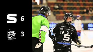 Highlights Elitserien Dam Sandvikens AIK  Villa Lidköping [upl. by Hanoj566]