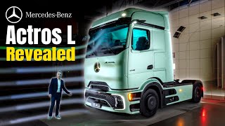 2025 Mercedes Benz Actros L Revealed [upl. by Sculley699]