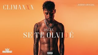 Dalex  Se Te Olvidé Audio Oficial [upl. by Matuag]