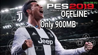 PES 2019 ANDROID mod Far Camera PS4  PPSSPP EMULATOR ANDROID Gameplay [upl. by Hwang]