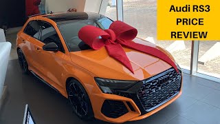 2022 Audi RS3 v Benz A45s AMG Price Review Part 1  Monthly Installment  Cost Of Ownership  Extras [upl. by Chariot412]