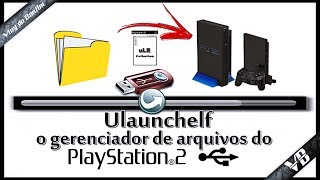 Ulaunchelf o gerenciador de arquivos do Playstation 2 [upl. by Farnham]