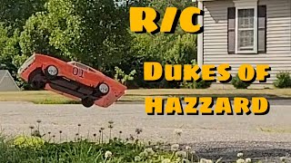 RC General Lee The Dukes of Hazzard Jumps and Stunts [upl. by Hallvard]