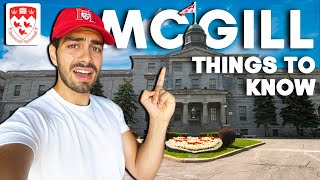 11 MUST KNOW THINGS Before Studying At McGill University [upl. by Mccomb]