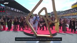 THE NATIONAL ANTHEM OF AUSTRIA  FORMULA 1 2024 AUSTRIAN GRAND PRIX [upl. by Swirsky524]