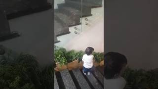 Yeh haseen vadiyan😀☺️ flute music cutebaby ytbshorts [upl. by Mossman]