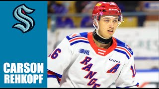 NHL Prospects  Carson Rehkopf  2324 Highlights [upl. by Maureene]