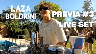 LIVE SET PREVIA 3 JOLI HOUSE  LAZA BOLDRINI DJ SET [upl. by Yelram667]