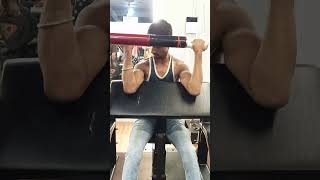 Bicep Workout gym workout Motivation Fitness y [upl. by Akeemat647]