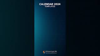 PowerPoint Calendar 2024 Templates [upl. by Hokanson]