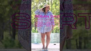 Ocean Daze Very Oversized Shirt pattern Ready to sew NOW Get 15 off 3 days only [upl. by Irdua]