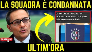 14 PUNTI DI PENALIZZAZIONE È UFFICIALE LA SQUADRA È CONDANNATA [upl. by Pigeon]