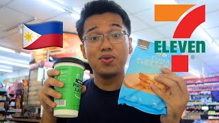 Eating 7ELEVEN FOOD ONLY for 24 HOURS [upl. by Barclay]