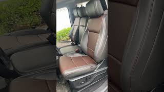 Katzkin Custom 2023 Ford F150 Brown amp Graphite Leather Seats f150 [upl. by Nide]