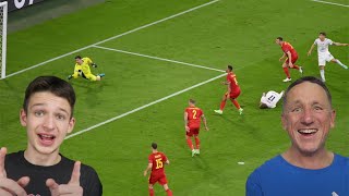 BELGIUM 12 ITALY REACTION  EURO 2020 [upl. by Attenej298]