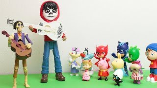 COCO  Miguel vuole diventare un musicista e avrà bisogno dei Pj Masks Super Pigiamini Storia [upl. by Asylem182]