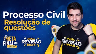 Processo Civil  Resolução de Questões  Reta Final OAB [upl. by Colley295]