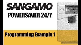 Sangamo Powersaver 247  Programming example 1 [upl. by Thatch]