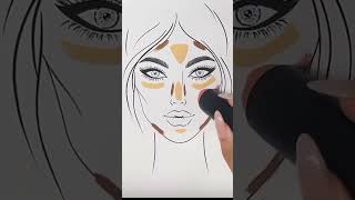 Makeup application pointfashiontrends makeupartist beauty makeuptutorial [upl. by Ardeahp]