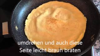 Palatschinke mit Marmelade oder Nutella [upl. by Londoner]