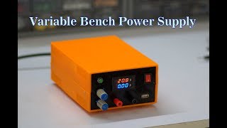 How to Make a Bench Power Supply  DIY Lab Power Supply  Make Your Own Lab Power Supply [upl. by Modie]