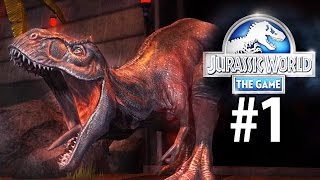 Jurassic World The Game Полное русское прохождение  Эпизод 1Начало игры [upl. by Nam]