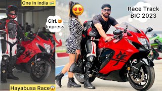 2023 Hayabusa Track Day🔥Moto GP Circuit One in india🇮🇳 [upl. by Eixam]