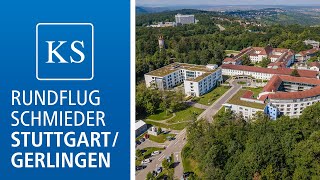 Rundflug über den Kliniken Schmieder StuttgartGerlingen [upl. by Ailic]