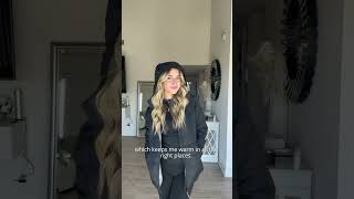 claiiresuarez does an unboxing and tryon of our MAX Heated Down Jacket 🙌🐕📦 [upl. by Aldo]