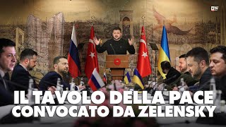 Il tavolo della pace convocato da Zelensky  Dietro il Sipario  Talk Show [upl. by Gninnahc]