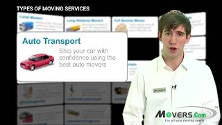 Types of Moving Services  Moverscom [upl. by Odo]