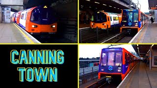 Canning Town Station  Underground and DLR  London [upl. by Womack]